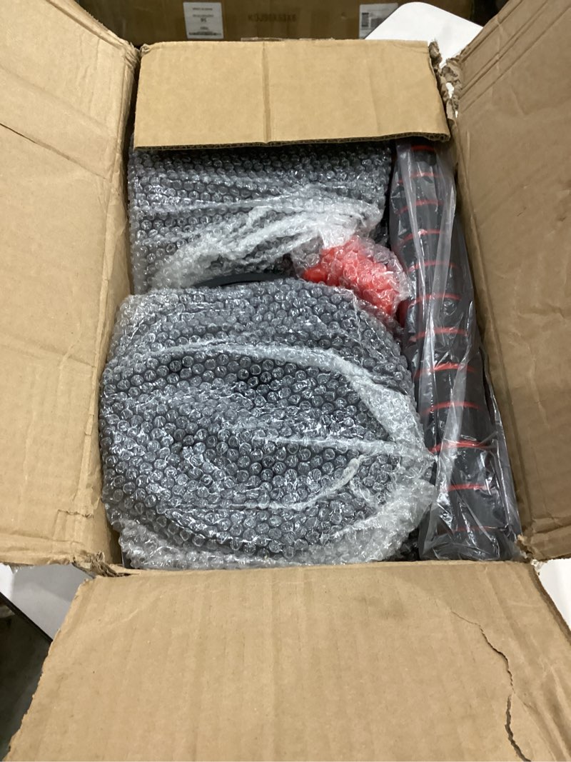 Condition photo showing New/Like New for adjustable-dumbbells-sets,free weights-dumbbells set of 2 convertible to barbell a pair of lightweight for home gym,women and men equipment red 30lbs(15lbs*2)