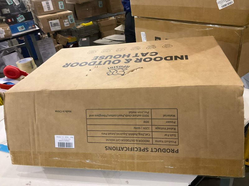 indoor and outdoor cat house