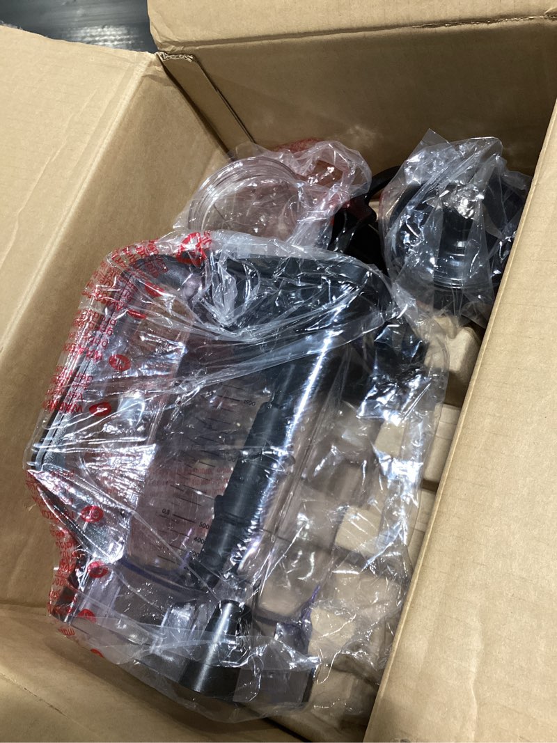 Condition photo showing Good Condition for ninja kitchen system | all-in-one for smoothies, frozen drinks, veggie chopper & more | with full-size pitcher, 8 cup food processor bowl, (2) 18 oz. cups, | 1200 watt | dark grey | br601amz pitcher + bowl + (2) 18-oz. cups