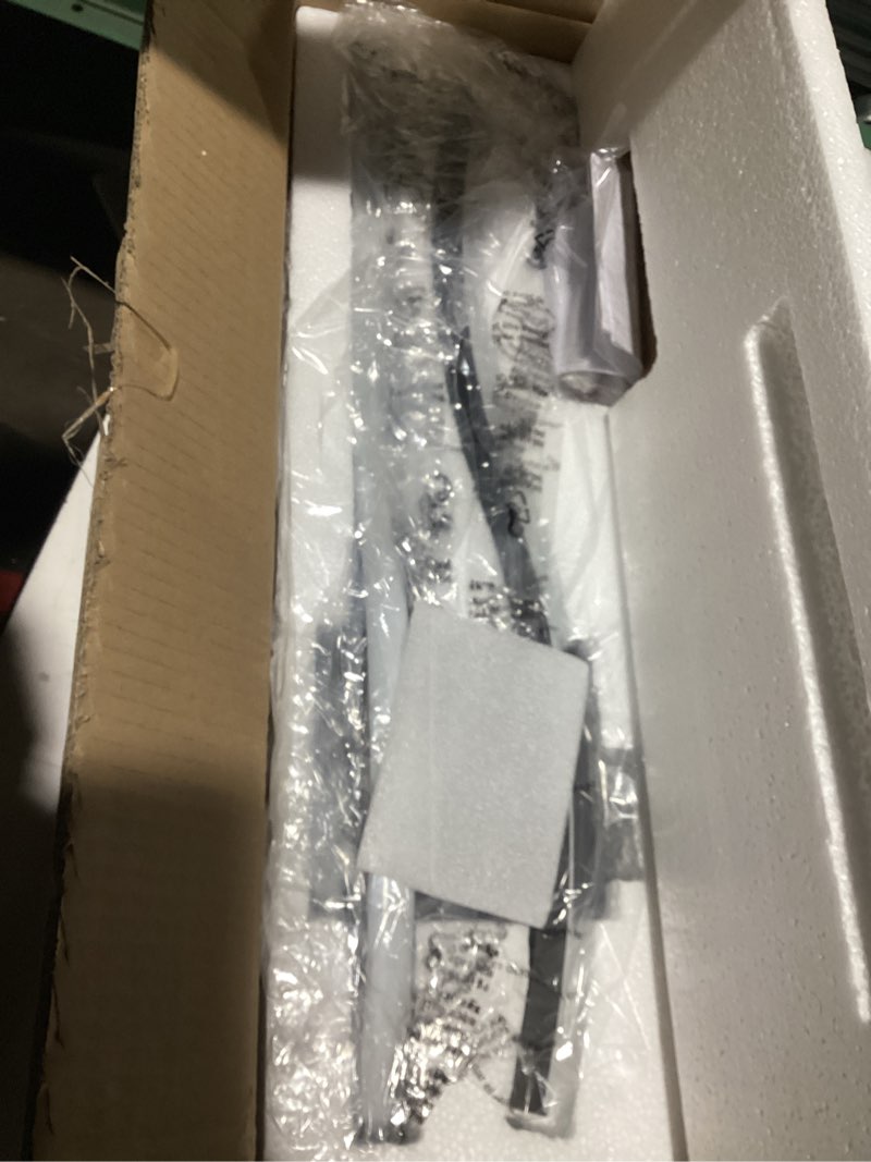 Condition photo showing Good Condition for WOSHITU Bathroom Vanity Lights Over Mirror: 31.5 Inch 32W Black LED Bathroom Lighting Fixtures 5CCT Dimmable 2700-5000K Vanity Lighting Modern Bath Sconces Wall Light for Mirror Bedroom Living Room Matte Black 31.5 Inch
