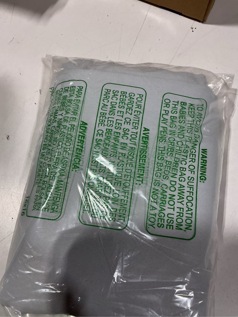 Condition photo showing Good Condition for nicetown room darkening draperies curtains panels, window treatment thermal insulated grommet room darkening curtains/drapes for bedroom (2 panels, 42 by 45, platinum-greyish white) greyish white 42"w x 45"l (pack of 2)