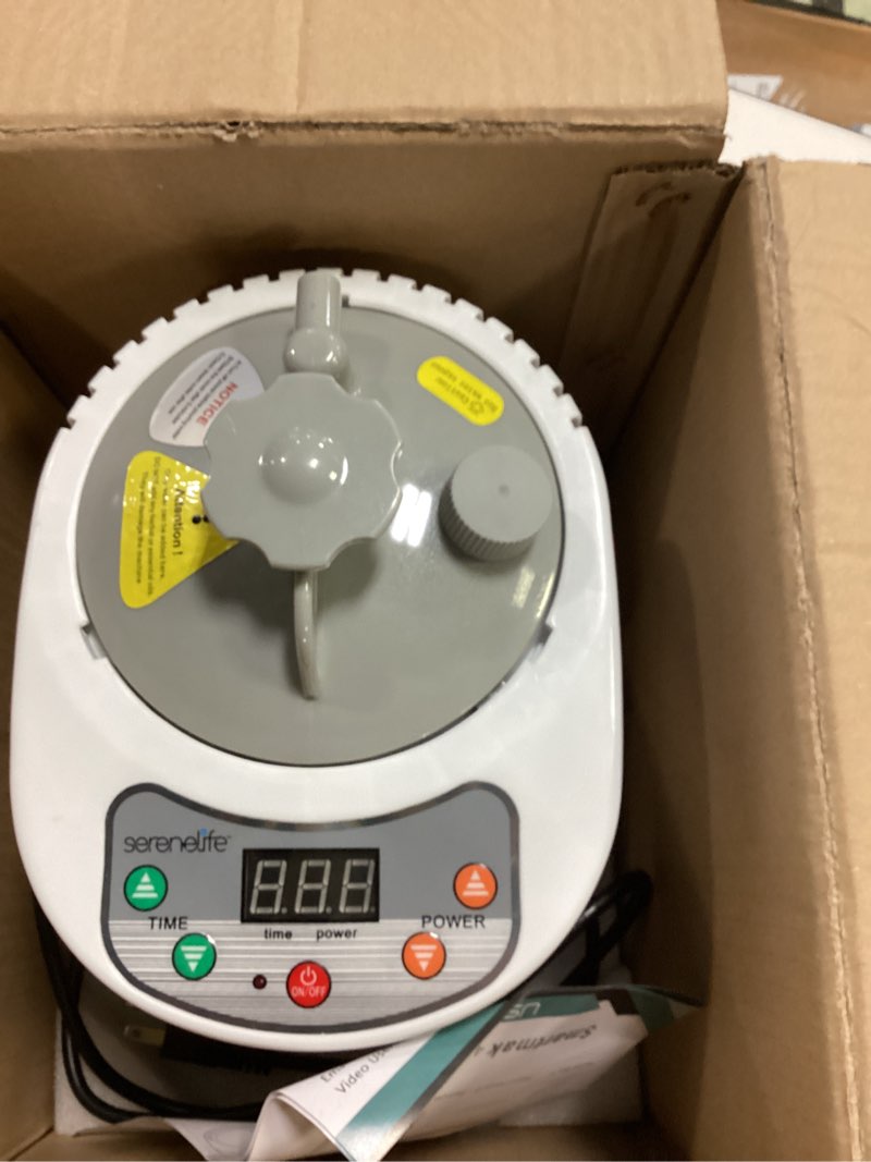 Condition photo showing Good Condition for smartmak sauna steamer, portable 4l upgrated steam pot generator with remote control, spa machine with timer display herbal box for steam saunas, 110v us plug- grey grey01