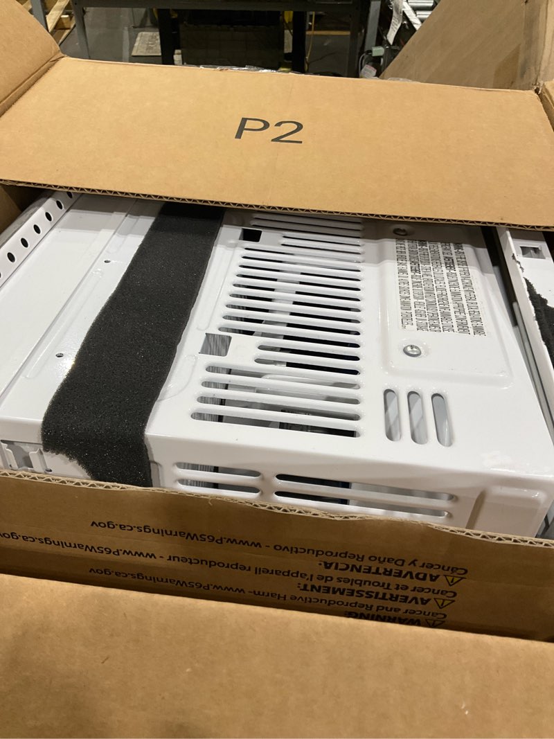 Condition photo showing Good Condition for amazon basics 5000-btu small window air conditioner, up to 150 sqf, window ac units with cool and fan functions, washable filter, adjustable window kit, intuitive mechanical controls, white white 5000 btu