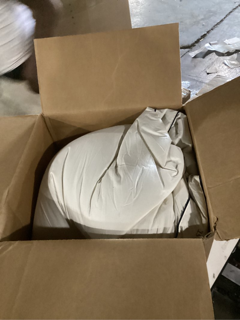 Condition photo showing Good Condition for pacific coast goose feather and down pillows, queen size set of 2, gusseted pillows, bed pillows for sleeping, good for side and back sleepers, 100% organic cotton cover queen (pack of 2)