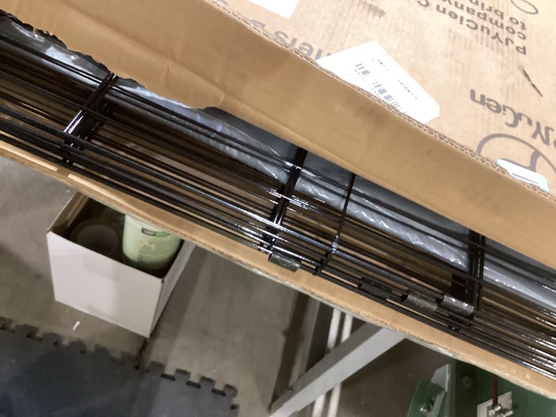 Condition photo showing Good Condition for PJYuCien Dog Playpen, 8 Panels 24’’H Dog Pens Indoor with Bottom Pad, Metal Foldable Pet Puppy Exercise Fence Crate Kennel, Better for Small Animals,Grey Grey 24"H Playpen+Bottom Pad