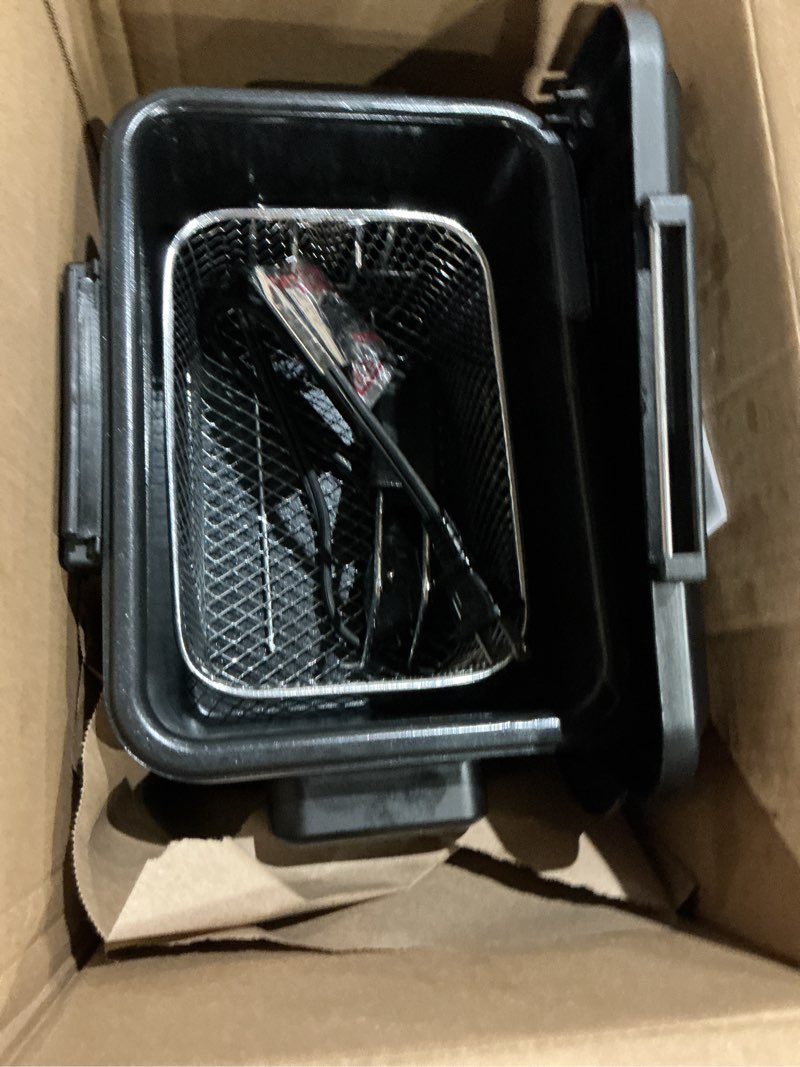 Condition photo showing As Is for cuisinart deep fryer, 1.1 quart, cdf-100nas 1.04 liters cdf-100 deep fryer