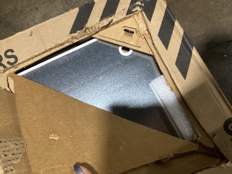 Condition photo showing Good Condition for Quartet Whiteboard, Glass Dry Erase Board, Magnetic, 8' x 4', Infinity Frameless Mounting, White Surface, Accessory Tray, 1 Dry Erase Marker and 2 Glass Board Magnets (G9648W-A) White 96"W x 48"H