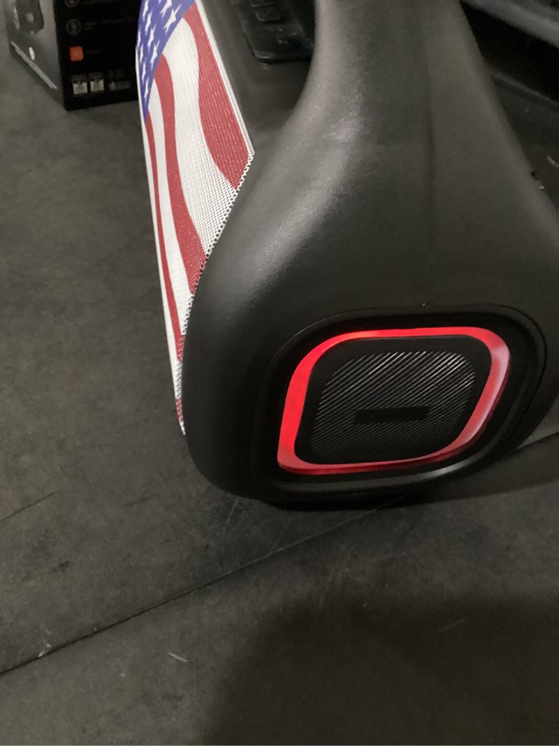 Condition photo showing New/Like New for working verified migear led usa 250 boombox
