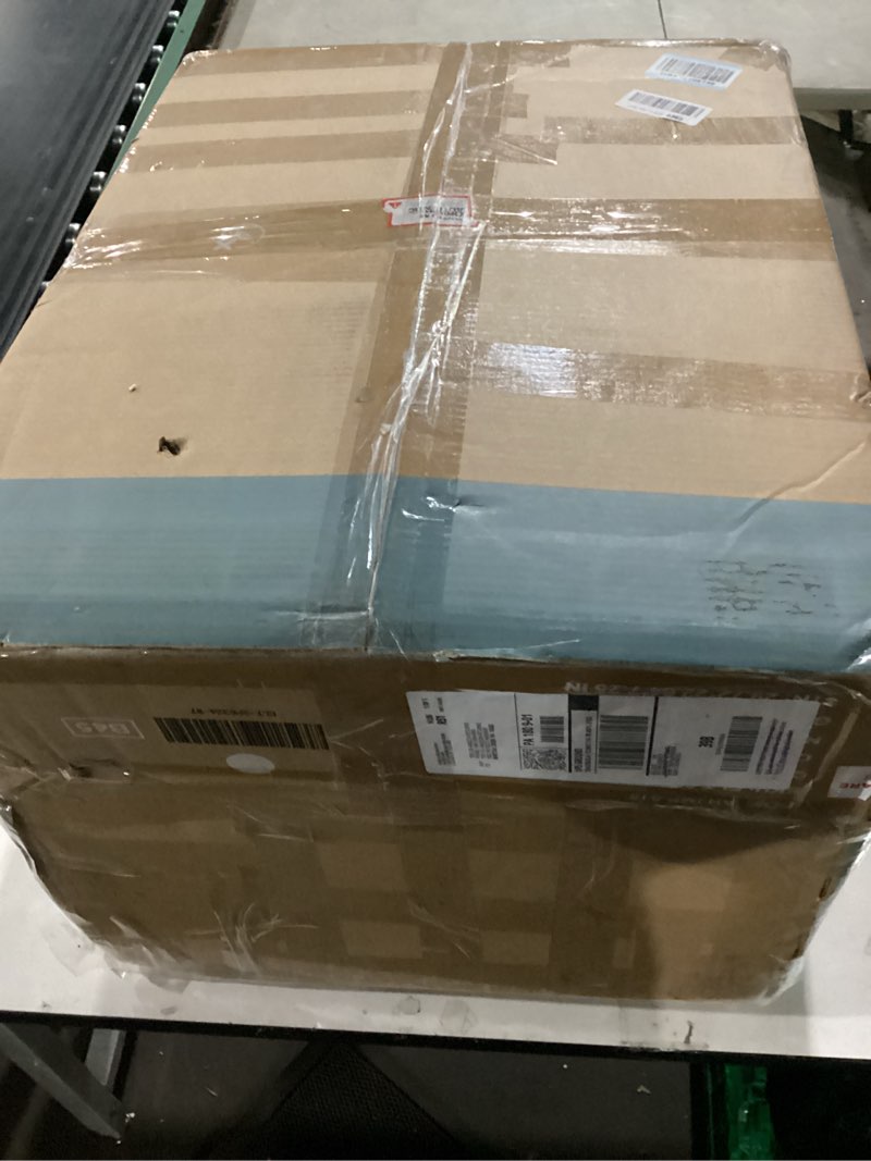 Condition photo showing New/Like New for SHW 55 x 28 Inches Electric Height Adjustable Standing Desk with Drawer and Memory Preset, Black Black 55-Inch