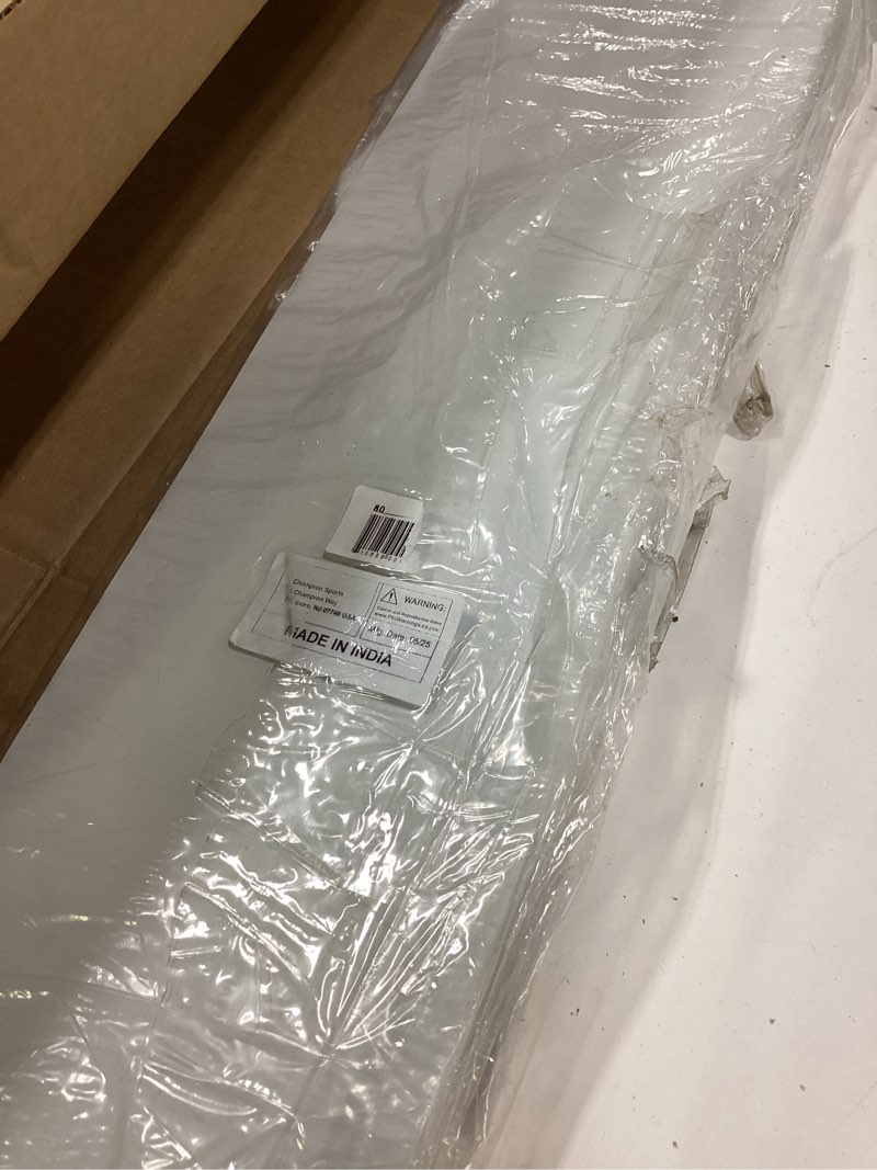 Condition photo showing Good Condition for Champion Sports Official Size Pitcher's Plate with Metal Spikes, White, 24" x 6" x 1" (80)