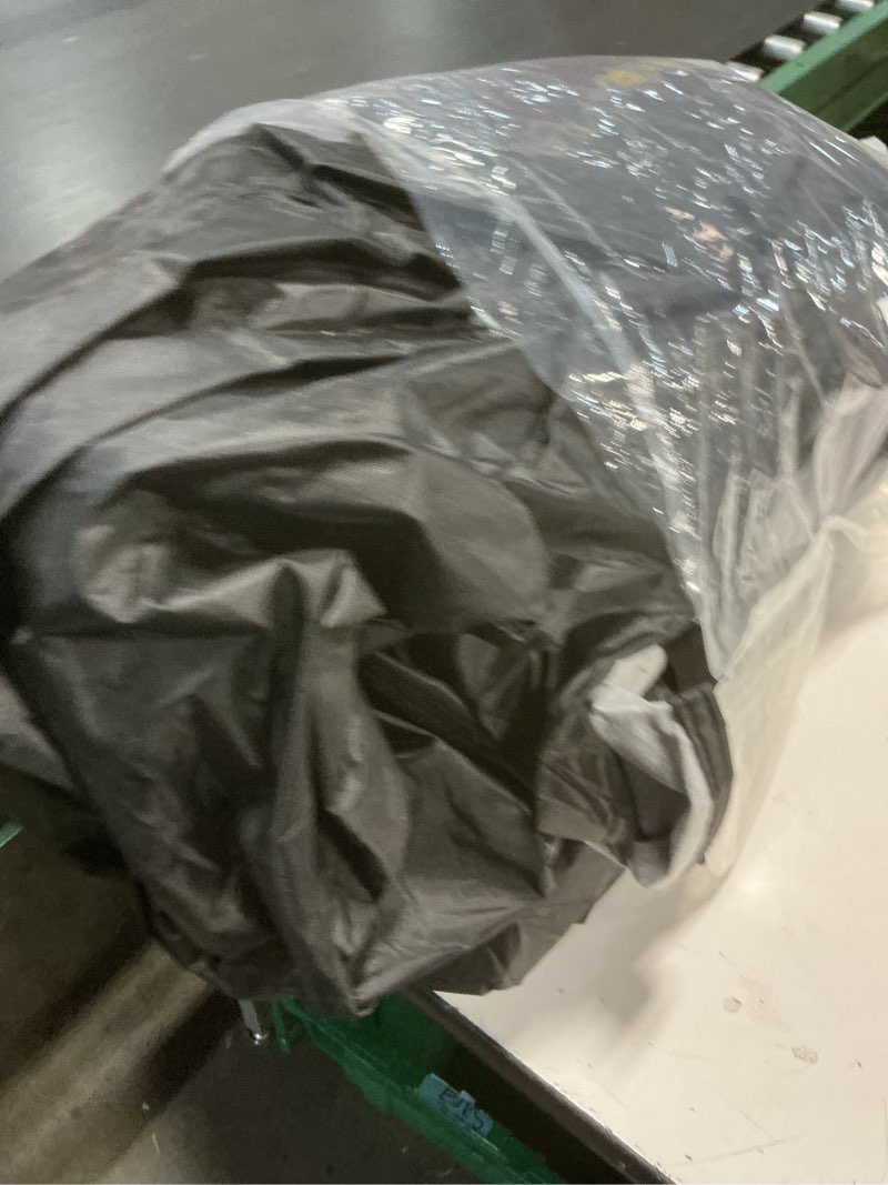 Condition photo showing As Is for Car Cover for Cadillac Eldorado Biarritz/Fleetwood/Convertible 1979-1985 1992-2002, Waterproof 210D Oxford Cloth and Cotton Cover Outdoor Car Cover Windproof Heavy Duty All Weather Black for Cadillac Eldorado Biarritz 1979-1991