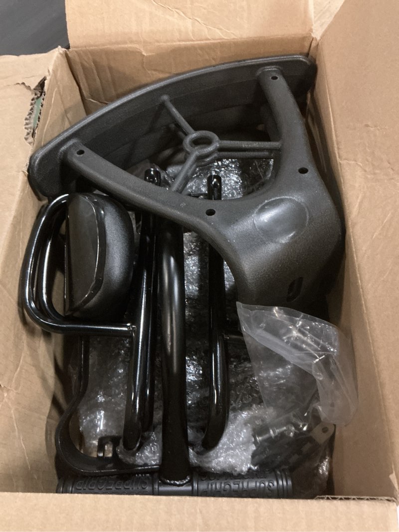 Condition photo showing Good Condition for xieeix rear child bike seat,rear mounted child bike seats,back mount child seat with back rest armrest foot pedals,width adjustable bicycle rear seat,fits all bicycle rear frames large size (1-8 years old)
