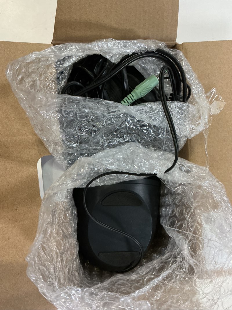 Condition photo showing Good Condition for onn. ac powered computer speakers with volume and bass controls, 7.32" height