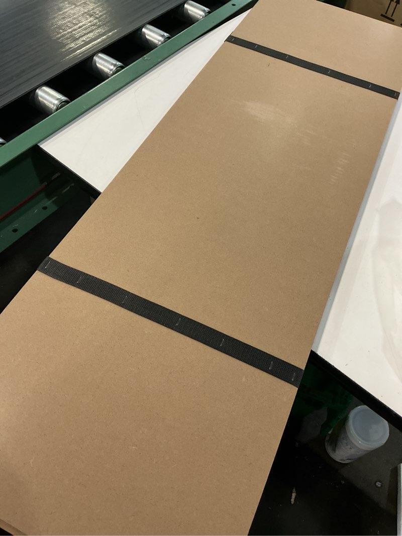 Condition photo showing Good Condition for heavy duty thick folding box spring, mattress supporting wood floor, foldable box spring, bed support slats,48"x60" 48"x60"full size