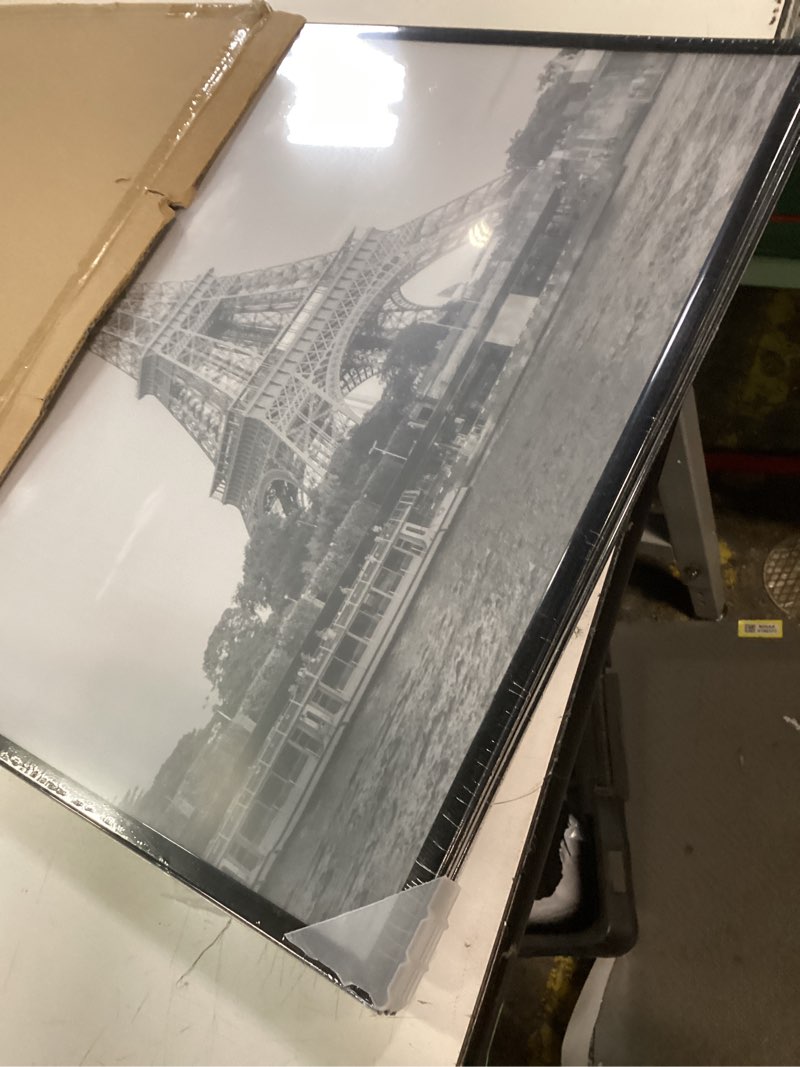 Condition photo showing Good Condition for upsimples 18x24 Picture Frame Black 3 Pack, Scratch-Proof Poster Frames 18 x 24 for Photo Gallery - Slide-In Strips, Horizontal or Vertical Wall Mounting Black 18x24