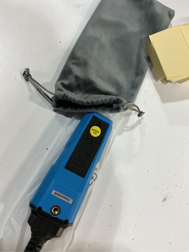 Condition photo showing Good Condition for temperature humidity meter, high precision digital hygrometer with ambient, dew point, wet bulb temperature for indoor outdoor, thermometer with min/max, data hold, lcd backlight, th11 blue th11