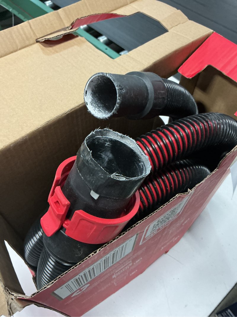 Condition photo showing As Is for shop-vac 12-ft × 1.875-in universal hose 5 -piece hose assembly