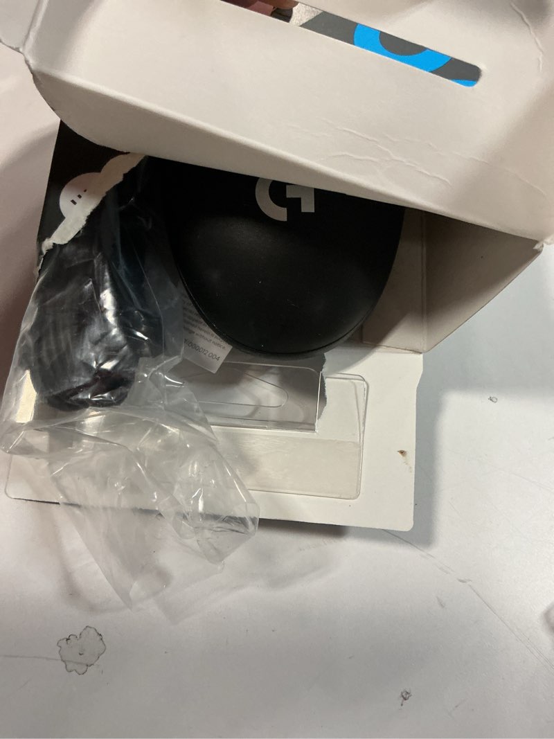 Condition photo showing As Is for Logitech G305 Lightspeed Wireless Gaming Mouse, Hero Sensor, 12,000 DPI, Lightweight, 6 Programmable Buttons, 250h Battery, On-Board Memory, Compatible with PC, Mac - Black Black Mouse