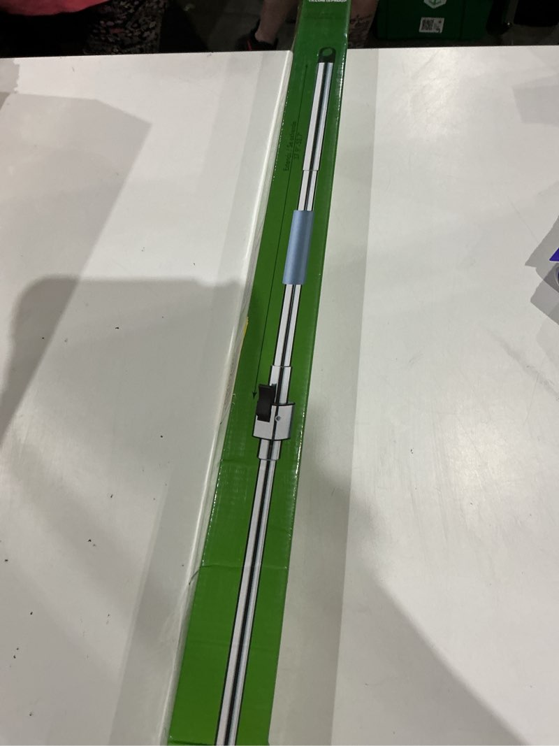 Condition photo showing New/Like New for ciclone ispinmop stainless steel mop handle 37" to 53" long - heavy duty spin mop replacement stick 