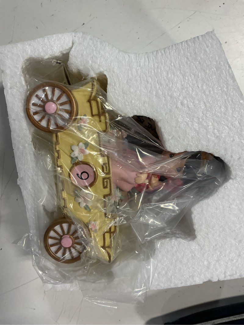 Condition photo showing New/Like New for precious moments disney showcase collection, age 9 birthday resin figurine, disney's mulan, 114427