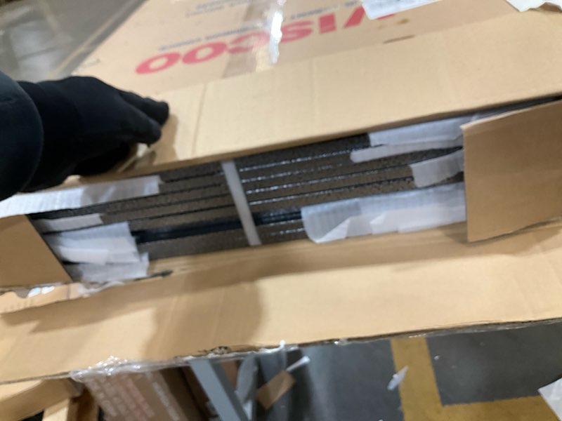 Condition photo showing Good Condition for Dog Playpen Outdoor, 8 Panels 40" High Heavy Duty Metal Dog Pen, Pet Fence for Large/Medium/Small Dogs, with Doors Foldable Metal Dog playpen Exercise Pen for RV, Camping, Yard 8 Panels 40"H