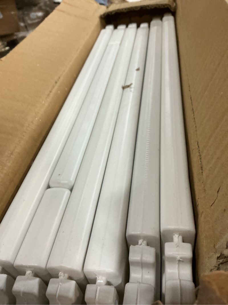 Condition photo showing Good Condition for Clear Acrylic Dog Fence Pet Playpen Puppy Cat Small Play Pen Indoor Outdoor Whelping Box for Dogs with Gate (4 Plastic Panels+2 Transparent Panels) 4 HDPE Panels+2 Acrylic Panels