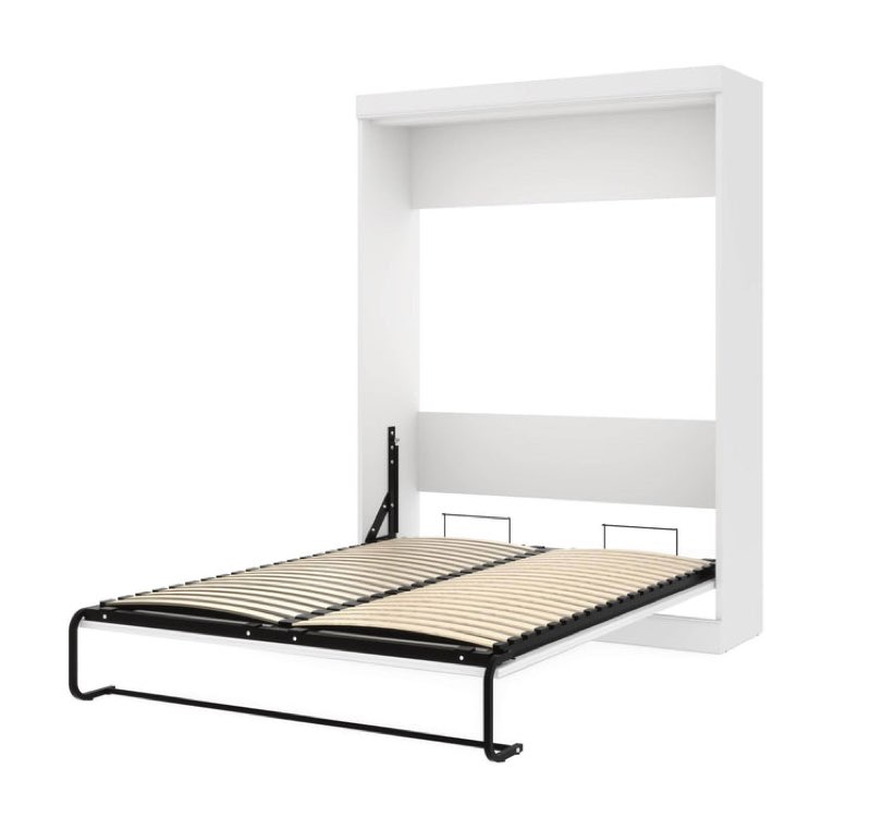 (Incomplete) Edge 65W Queen Murphy Wall Bed in White