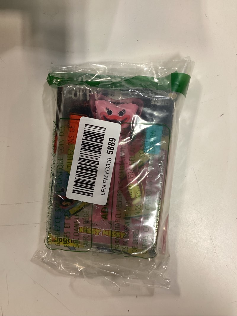 Condition photo showing New/Like New for poppy playtime kissy missy action figure (5'' posable figure, series 1) [officially licensed] (af7702)