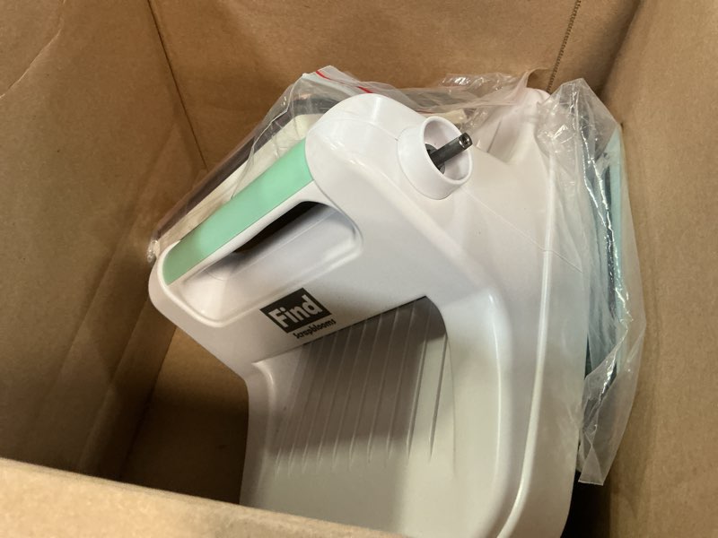 Condition photo showing Good Condition for manual die cutting machine,embossing machine for card making crafting, 6" openning(gift box) 6 inch blue