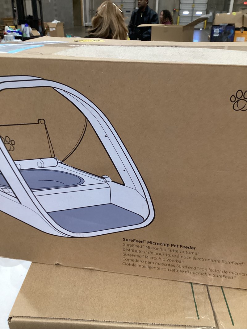 Condition photo showing New/Like New for Sure Petcare -SureFlap - SureFeed - Microchip Pet Feeder - Selective-Automatic Pet Feeder Makes Meal Times Stress-Free, Suitable for Both Wet and Dry Food - MPF001 Standard Version