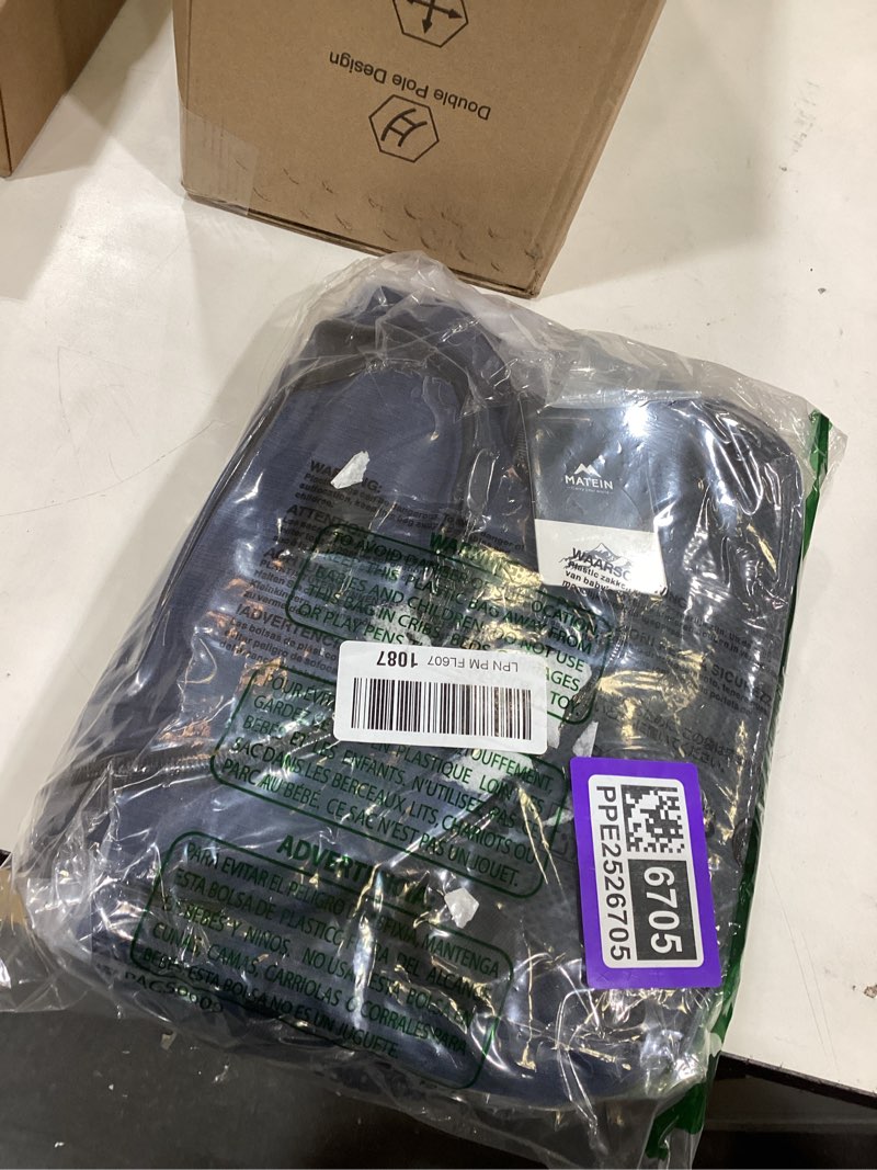 Condition photo showing New/Like New for MATEIN Laptop Backpack,Slim Travel Backpack with Laptop Compartment for Men Women,College Daypack Gift Computer Bag fits 15.6 Inch Notebook, Blue 15.6 Inch Blue