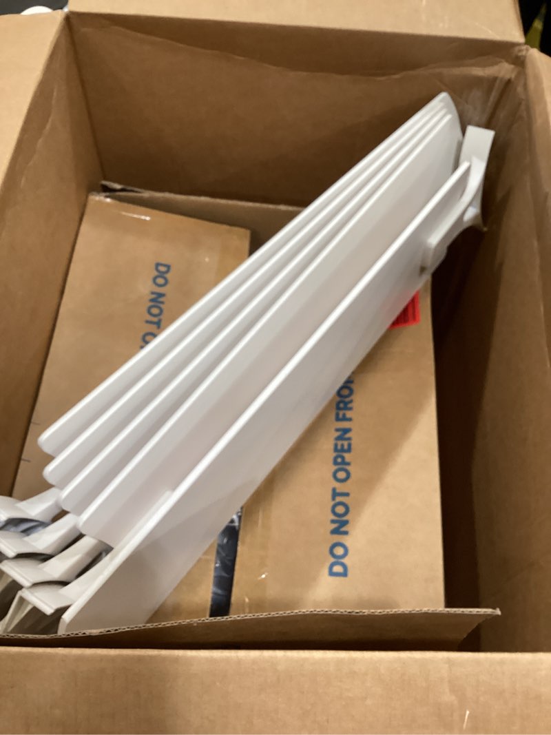Condition photo showing Good Condition for orison ceiling fans with lights, 52 inch low profile ceiling fan with rgb backlight, flush mount ceiling fan with remote and app control,white bedroom fan, 6 speeds, 5 reversible blades (white)