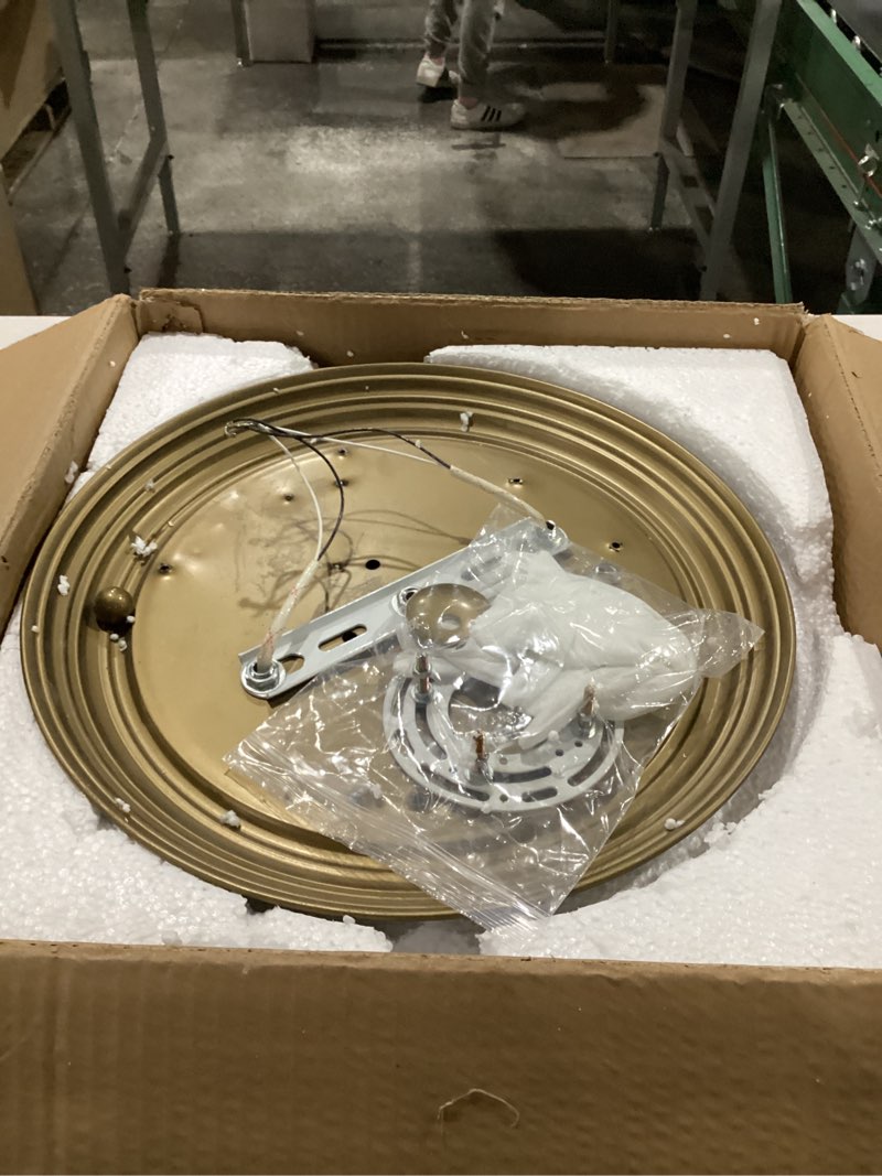 Condition photo showing New/Like New for 13 Inch Farmhouse Flush Mount Ceiling Light Rustic Large 2-Light Ceiling Light Fixtures with Glass Shade Vintage Light Fixtures for Hallyway Kitchen Bedroom Bathroom Dining Room Entryway