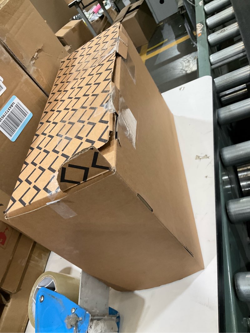 Condition photo showing As Is for Klearlook Keyboard Tray Under Desk with 360° Rotation, Ergonomic Computer Keyboard & Mouse Tray 25"W×11.02"D Sit Stand Desk Keyboard Holder w/Wrist Rest & Storage Drawer (Height is not Adjustable)