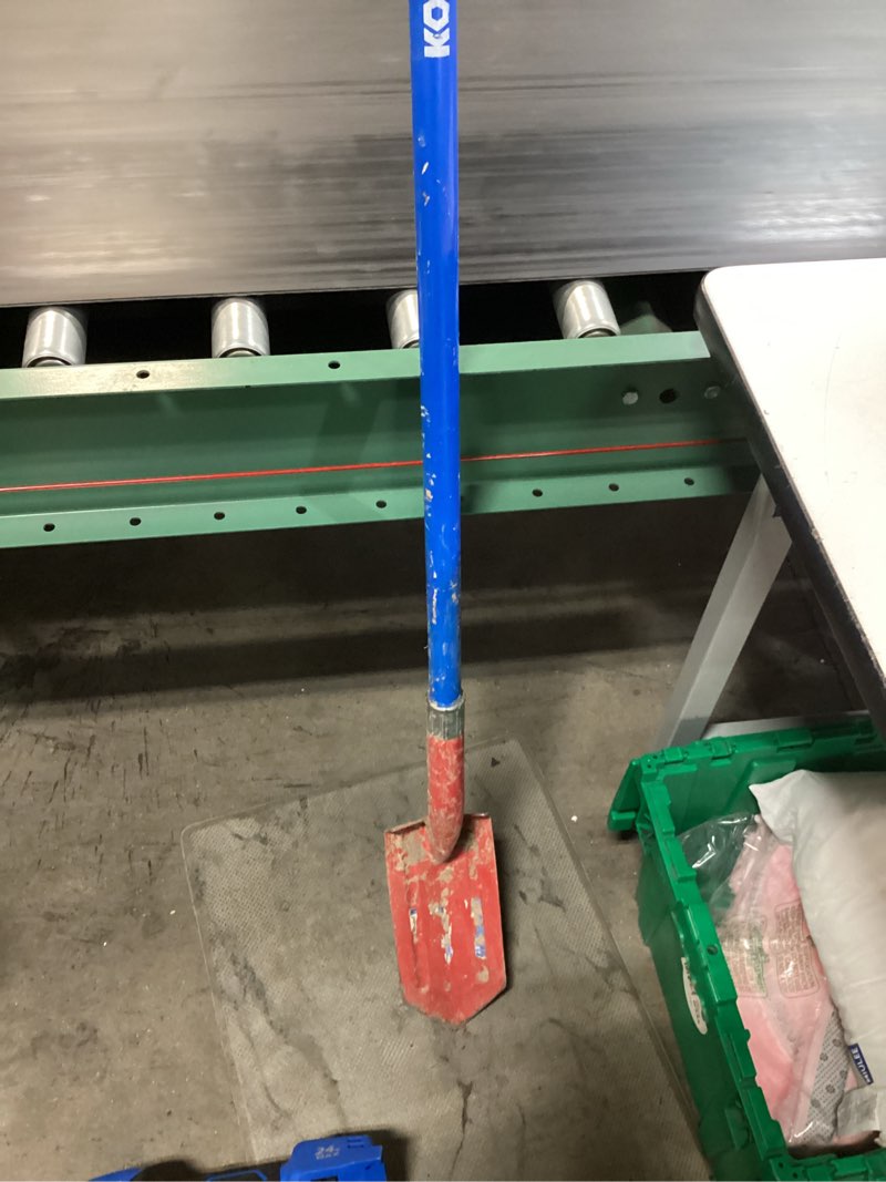 Condition photo showing As Is for kobalt 40-in fiberglass handle trenching spade