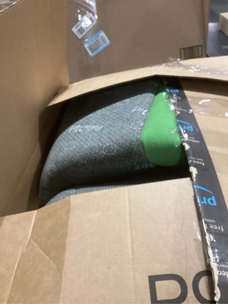 Condition photo showing As Is for 1.3" Thick Educational Baby Floor Play Mat 79x118, Basic Padded Memory Foam Kids Mat, Large Non-Slip Plush Playmat for Nursery Playroom Classroom (Race Track) Race Track 9'10" x 6'7" (Rectangular)