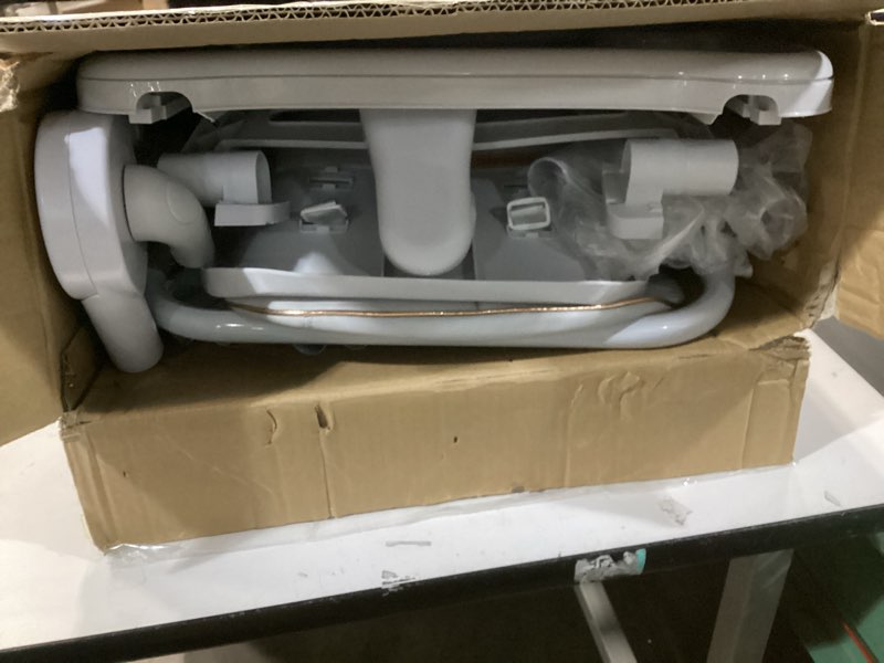 Condition photo showing New/Like New for High Chairs for Babies and Toddlers, Portable Baby Swings for Infants with 5 Point Harness,High Chair with Wheels Adjustable Height & 6-Position Backrest Dark grey