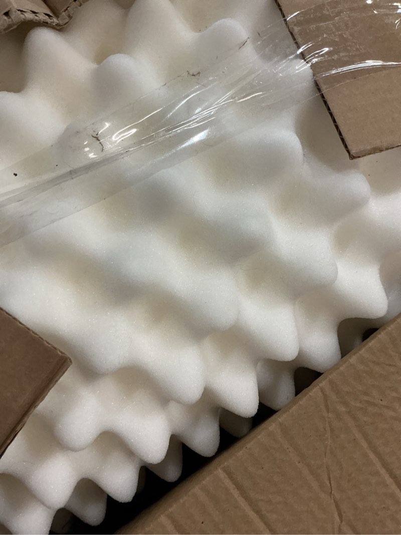 Condition photo showing As Is for Fluffy Orthopedic Dog Beds for Medium Dogs with Washable Removable Cover Dog Crate Bed Egg Crate Foa