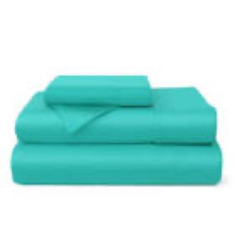 Cosy House Collection 100% Rayon Derived from Bamboo Bed Sheet Set - Cooling, Breathable, Silky Soft 4-Piece Deep Pocket Bedding Set (Queen, Turquoise) Turquoise Queen