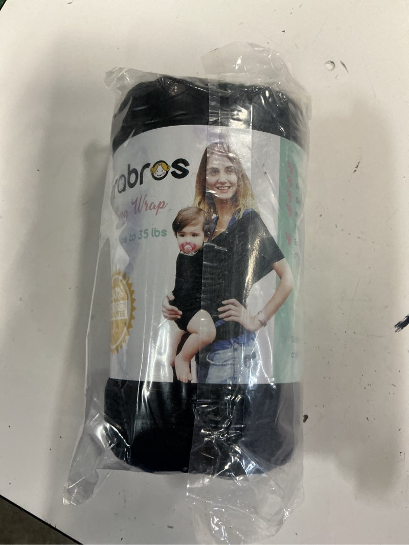 Condition photo showing New/Like New for acrabros baby wrap carrier,hands free baby carrier sling,lightweight,breathable,softness,perfect for newborn infants and babies shower gift,black