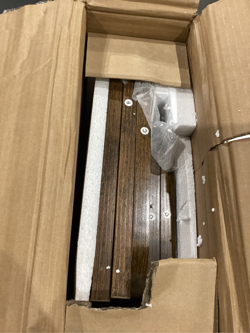 Condition photo showing Good Condition for lightdot tv stand for living room, 45 inch tv stand mid century modern entertainment center for 55/60 inch tvs, tv console table with open storage shelves, tv stand for bedroom, dresser, living room amber 45"