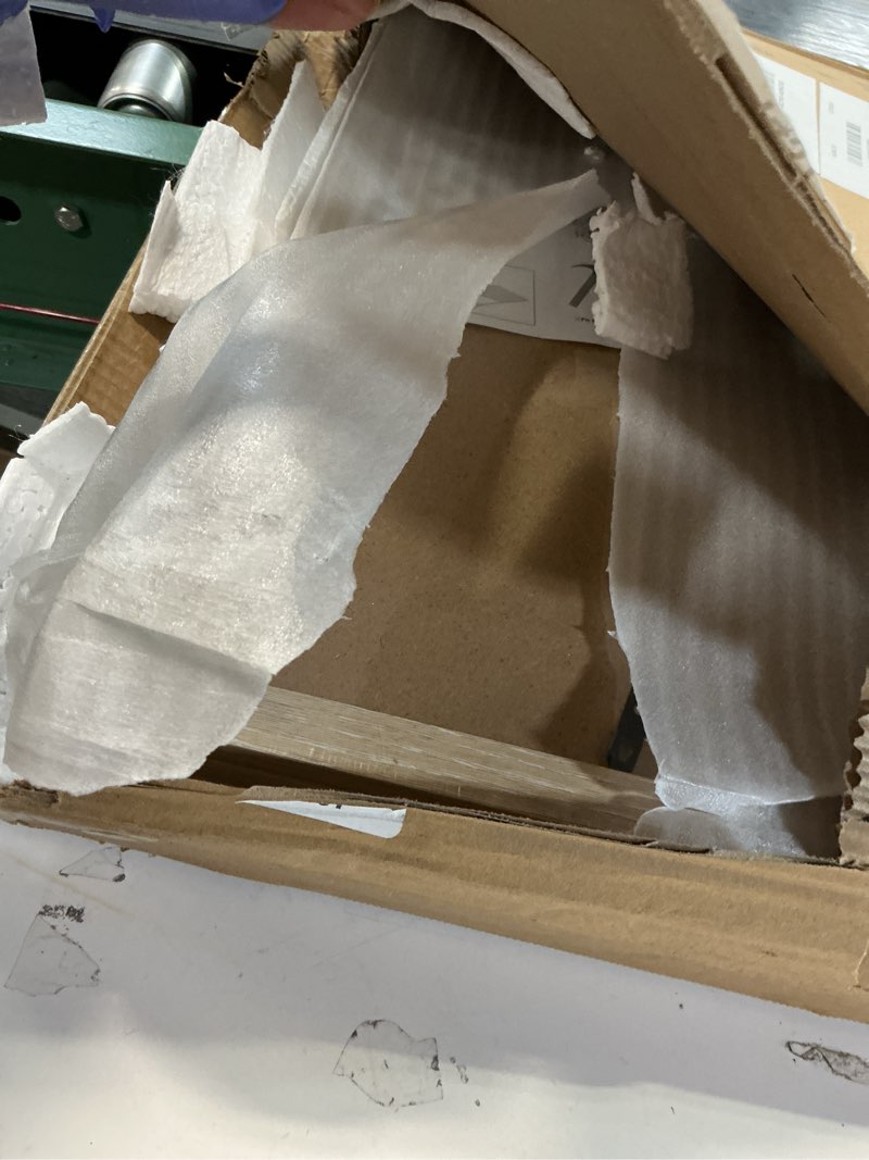 Condition photo showing Good Condition for 16x20 Picture Frame with Mat for 11x14 Set of 3, Natural Wood Grain 16x20 Frames for Horizontal & Vertical Wall Mounting (3 Pack,Natural) 16x20, 3 pack Natural