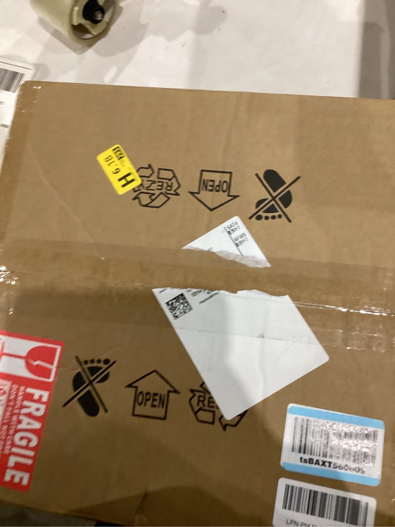 Condition photo showing New/Like New for Mid Century Pendant Light Fixtures Orange Ceiling Pendant Lighting 3-Layer Metal Shade Design Vintage Hanging Light Flush Mount Light for Kitchen Island Dining Table Hallway (Orange) Orange-