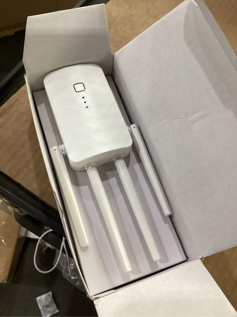 Condition photo showing Good Condition for wifi extender signal booster for home 2026 internet repeater long range up to 9995 sq. ft. whole home wifi coverage