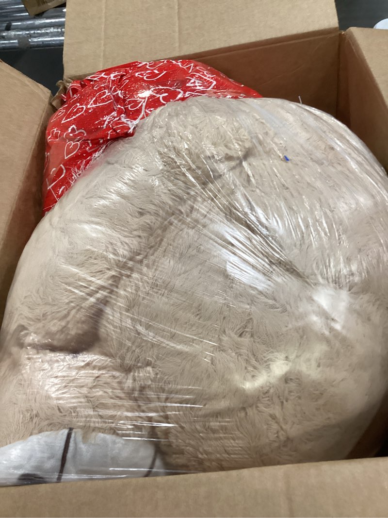 Condition photo showing Good Condition for Tezituor 4ft Large Teddy Bear Giant Cream Teddy Bear, 43 inch Big Stuffed Animal Soft Plush for Kids Baby Shower Decorations, Cute Plush Toys for Girls Christmas Birthday Gift