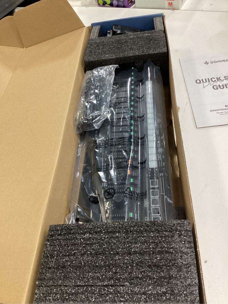 Condition photo showing Good Condition for Donner ESSENTIAL L1 Synthesizer with 64-Step Sequencer, S2C Magnetic Modular System, Portable Synth CV/GATE/SYNC I/O