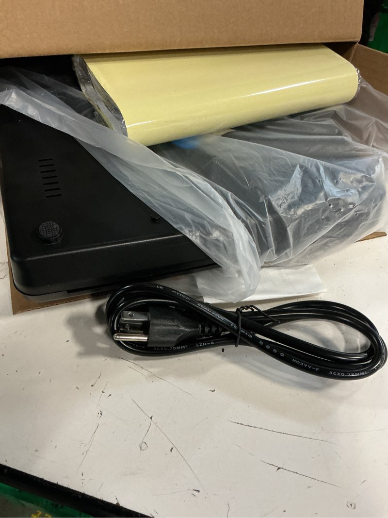 Condition photo showing Good Condition for tatelf tattoo stencil machine thermal copier tattoo stencil printer with 20pcs transfer paper for tattooing artists (black)