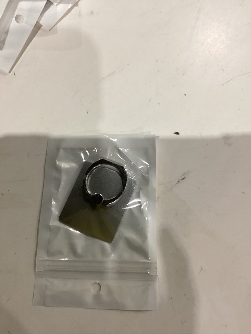 Condition photo showing Good Condition for Phone Ring Holder Stand, Cell Phone Grip Mount, 360 Degree Rotation (Silver)
