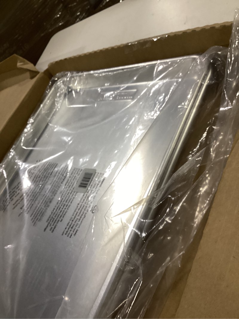 Condition photo showing Good Condition for nordic ware naturals half sheet - usa made aluminum commercial quality sheet pan for baking or roasting, encapsulated galvanized steel rim prevents warping, 2-pack