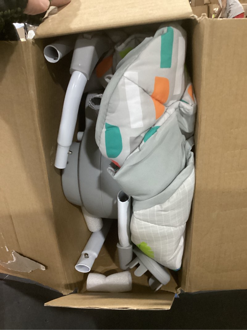 Condition photo showing Good Condition for bright starts playful paradise portable compact automatic baby swing with music, unisex, newborn +